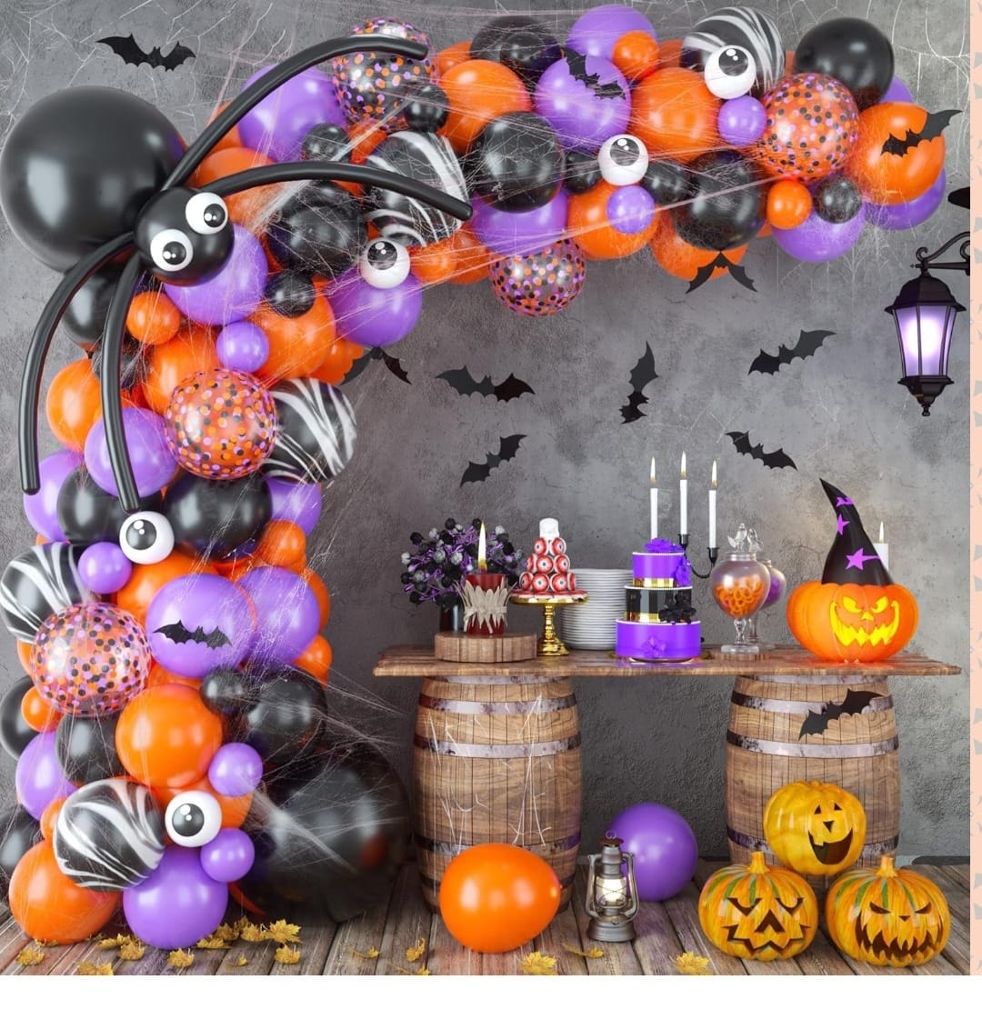 Halloween balloons